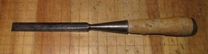 UNMARKED 7/16" BEVEL EDGE SOCKET CHISEL - WITH PITTING - Picture 1 of 4
