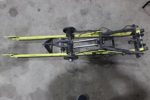 2017 Ski-doo Summit 850 E-tec 165in Rear Back Frame Skid Suspension Rail - Picture 1 of 13
