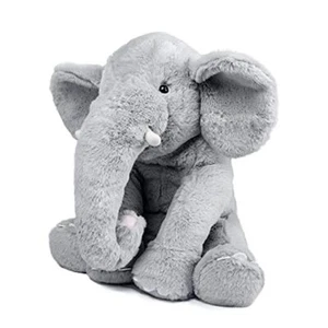 Plush Giant Elephant Stuffed Animal, Soft Huggable Cute Elephant Plush Toy - Picture 1 of 8