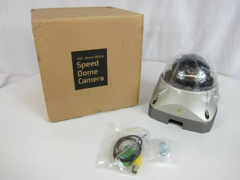 Eyemax PT-950 CCTV PTZ Camera - x100 Zoom Indoor Vandal-Dome 12V DC High Speed  - Image 1 of 4