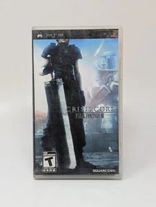 Final Fantasy 7 VII: Crisis Core CIB Black Label Sony PSP 2007 - CIB Complete - Picture 1 of 3