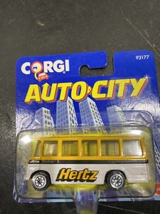Autobús Corgi Auto City Mercedes Benz Hertz/Diecast NUEVO - Imagen 1 de 1