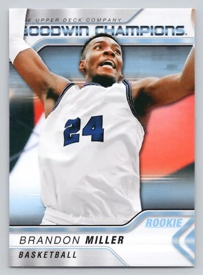 2023 Upper Deck Goodwin Champions Brandon Miller #12 Rookie RC - Image 1 of 2