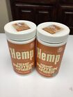 2 Just Hemp Foods Hemp Protein Powder Plus Fiber, 16 oz; Non-GMO Fast Shipping!