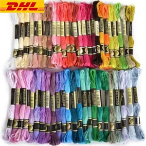 Juego de 8 colores hilo de bordar punto de cruz hilo de algodón hágalo usted mismo hilo de coser 7,5 m` - Imagen 1 de 24