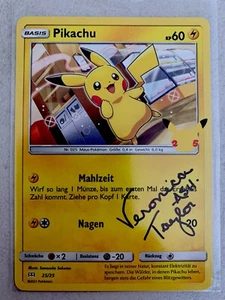 Pokemon Pikachu McDonald’s Veronica Taylor / Ash Autogramm GSG Authentifizierung - Bild 1 von 3
