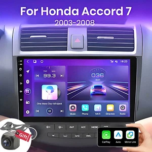 64GB Android 13.0 Car Stereo Radio For Honda Accord 2003-2007 GPS WIFI FM RDS - Picture 1 of 17