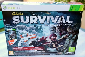 Cabela’s SURVIVAL Shadows Of Katmai With Top Shot Elite controller Xbox 360 New