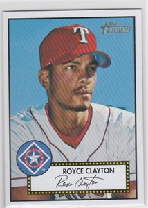 2001 Topps Heritage Royce Clayton Short Print #393