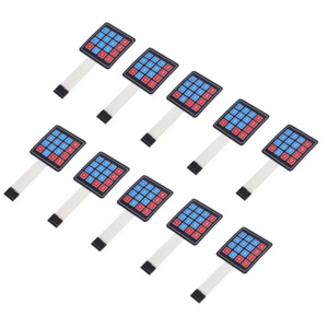  10 Stück 4x4 Tastatur 16 Tasten Matrix Array Membran Switch 8pin Tastatur für Arduino - Bild 1 von 6