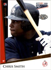 2009 TRISTAR PROjections Yellow #265 Chris Smith /25