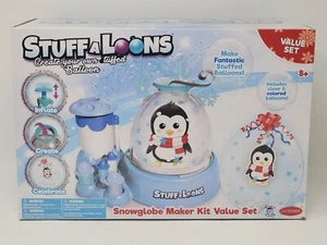 Stuff-A-Loons Snowglobe Maker Kit: Penguin - Create Stuffed Balloons! Family Fun - Picture 1 of 14
