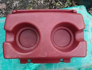 1992 1993 1994 Ford F150 F250 F350 Red Cupholder - Picture 1 of 8