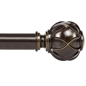 Curtain Rods for Windows 72 to 144 Inches (6-12ft) Long Heavy Duty Curtain Ro... - Picture 1 of 9