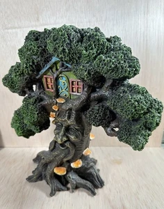 Tree with Face and Tree House 10 X10 Miniature Fairy Garden Resin - Picture 1 of 11