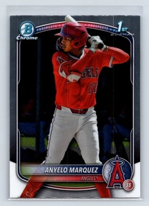 Anyelo Marquez 2025 Bowman Chrome #BCP-201 Prospects Los Angeles Angels 3-16 - Picture 1 of 2