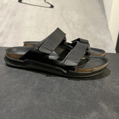 Sandalias Birkenstock Atacama Futura Zapatos Para Hombre Talla 10 Negras Dos Correas Deslizables Foto 1 de 4