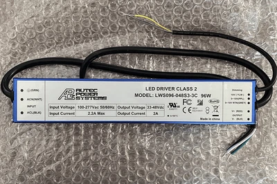 Autec 48V 96W 2000mA LED Driver 0–10V Dimmable Constant Voltage - Image 1 of 3