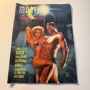 Rare: Marvel Comics Swimsuit Special Magazine 3  1994 Adam Hughes Cover - Picture 1 of 6