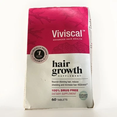 Viviscal Women's Hair Growth Supplement 60 Tablets [EXP: 05/2027] - Image 1 of 2