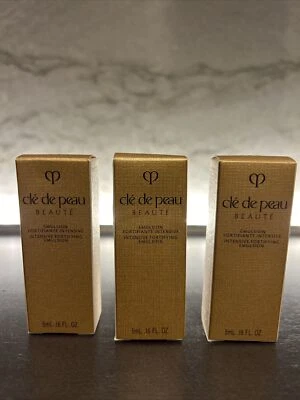 3x Cle De Peau Beaute Intensive Fortifying Emulsion 5mL / .16 oz Lot of 3 - Image 1 of 2