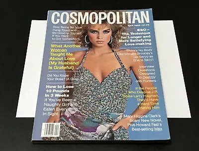 Cosmopolitan Magazine - April 1983 Issue - Anette Stai Cover - Image 1 of 4