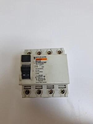 Merlin Gerin RCCB 40 Amp 30mA Four Pole RCD Multi 9 - Image 1 of 3