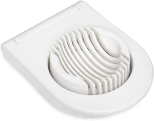 Classic Egg Slicer with Stainless Steel Wires, 9 Inch, White - Picture 1 of 12