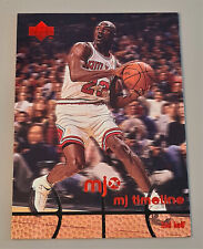 MICHAEL JORDAN # 100 MJ x TIMLINE 1998 Upper Deck EN Near Mint to Mint Vintage