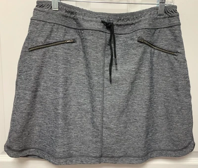 Sahalie Skort Talla L Negro Brezo Skort Pantalones Cortos Atléticos Cordón EC Foto 1 de 4