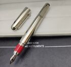 Luxury M Magnet Metal Series Steel Color M nib Fountain Pen NO BOX