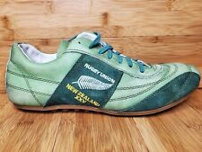Vintage New Zealand All Blacks Rugby Union Hand Made Italian Aldo Shoes  8.5 42
