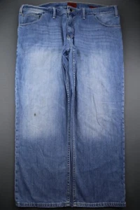 Pantalones de mezclilla flexibles de fundición 2018 ajuste deportivo elásticos lavados medianos talla 46x29 - Imagen 1 de 10