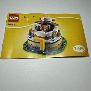 LEGO Seasonal: Geburtstag Tischdekoration (40153) 2015 komplett und gebraucht - Bild 1 von 3