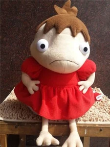 Cute Ponyo Stuffed Plush Toy Ponyo on the Cliff by the Sea 60cm BIG - Picture 1 of 2