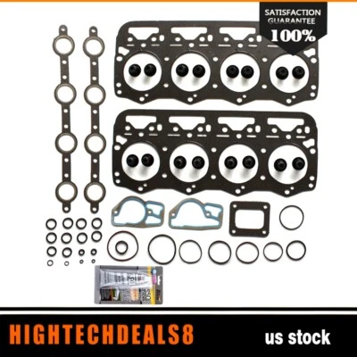 Juego de juntas de culata para Ford F-450 F-550 Super Duty 1999-2003 7,3 L V8 OHV VIN F Foto 1 de 4