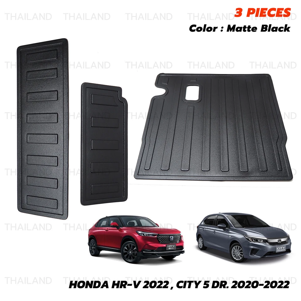 For Honda HR-V SUV City Sedan 2020 - '22 Rear Seat Tray Mat Protector Foto 1 de 4