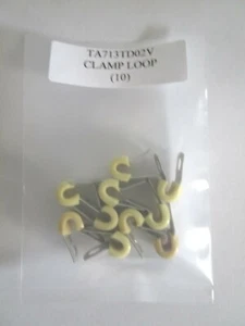 TA713TD02V Clamp Loop 1/8" I.D. with Plastic Cushion - Lot of 10 - Picture 1 of 4