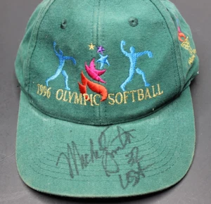Dot Richardson Michelle Smith Autographed Hat Cap 1996 Olympics Atlanta - Picture 1 of 6