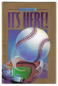1992 Kansas City Royals MLB Baseball Schedule !!! Greater Kansas City Day - Picture 1 of 1