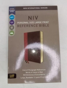 Holy Bible : New International Version, Brown, Leathersoft, Personal Size Ref... - Picture 1 of 11