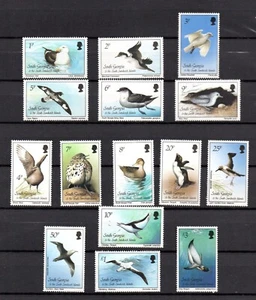 Georgia del Sur (Falkland) 1987 Set 150/64 Pájaro/Pingüino/Aves MNH. - Imagen 1 de 1