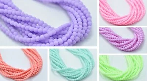 100 Beads - 3mm Druk - Choose color, Bondeli Colors, Czech Glass Rounds - Picture 1 of 12