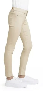 Jordache Girls Super Skinny Jeans Power Stretch Khaki Size 5 NEW - Picture 1 of 4