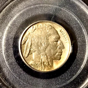 1924-S Buffalo Nickel PCGS VF 30 US Coins - Picture 1 of 4
