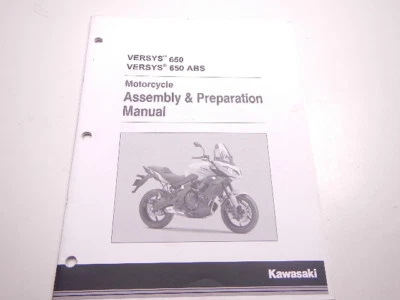 Kawasaki Versys 650 2015 ABS manual de montaje y preparación 15 Foto 1 de 4
