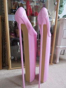 Mens/Ladies Fetish 24" Stiletto Shoes Bespoke One-off's Size UK10/11 - Picture 1 of 4