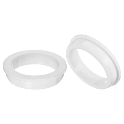 2-Pack 2-5/8 Inch Drill Hole, 2-1/8 Inch ID Silicone Rubber Grommets [White] Foto 1 de 4