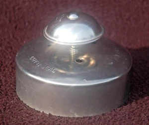 Pampered Chef ~ Cortador de galletas Cut-N-Seal ~ 31/2" acero inoxidable #1195 ~ usado - Imagen 1 de 3
