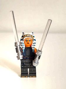 LEGO Star Wars sw1300 - Ahsoka Tano (Adult) - Printed Arms, Pearl Dark Gray Legs - Photo 1/2